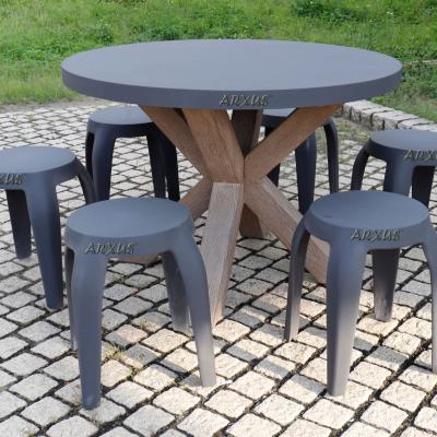 Round Dining Table Chair For 6